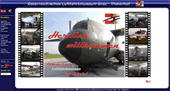 Desktop Screenshot of luftfahrtmuseum.at